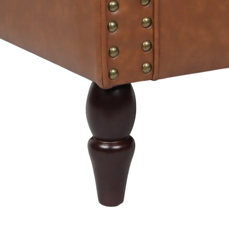 Wood Legs: Gourd-shaped, sturdy and durable