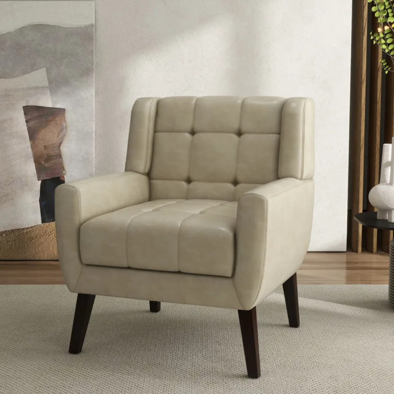 Lexeron Mid Century Modern Tufted Accent Chair - Image 10