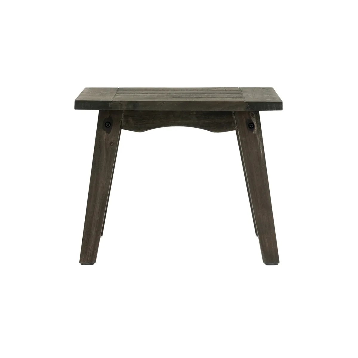 Elysian Solid Wood Outdoor Square Side Table - Image 1