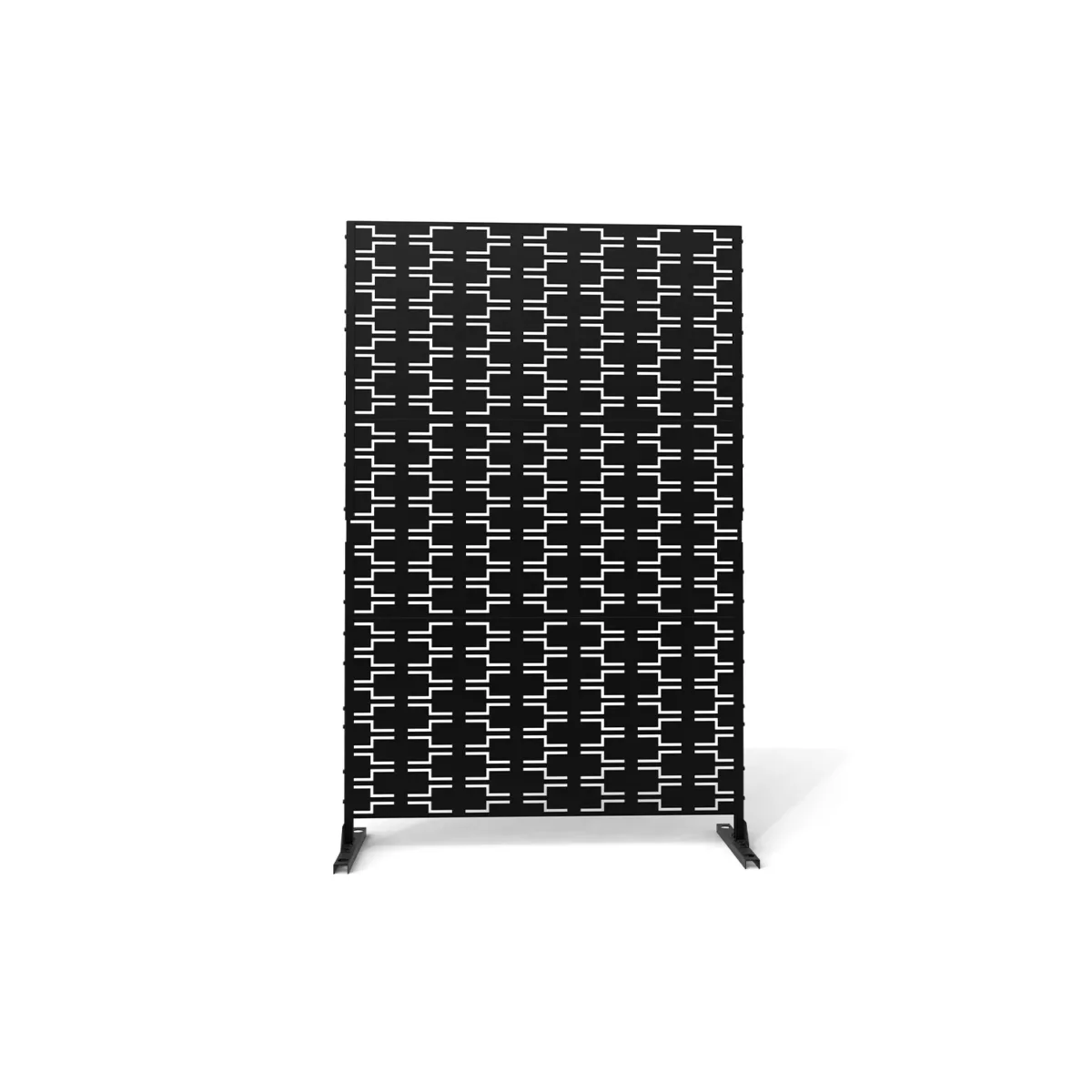 6 ft. H x 4 ft. W Outdoor Stanaford Metal Privacy Screen - Image 1