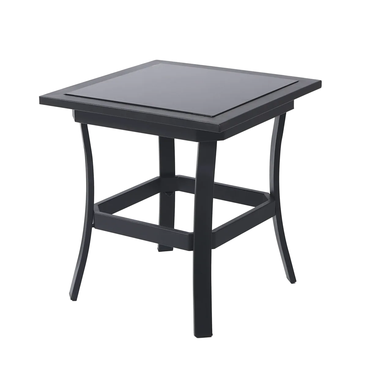 Outdoor Metal 4-Person Patio Set With Two Tables And Cushions - Image 9