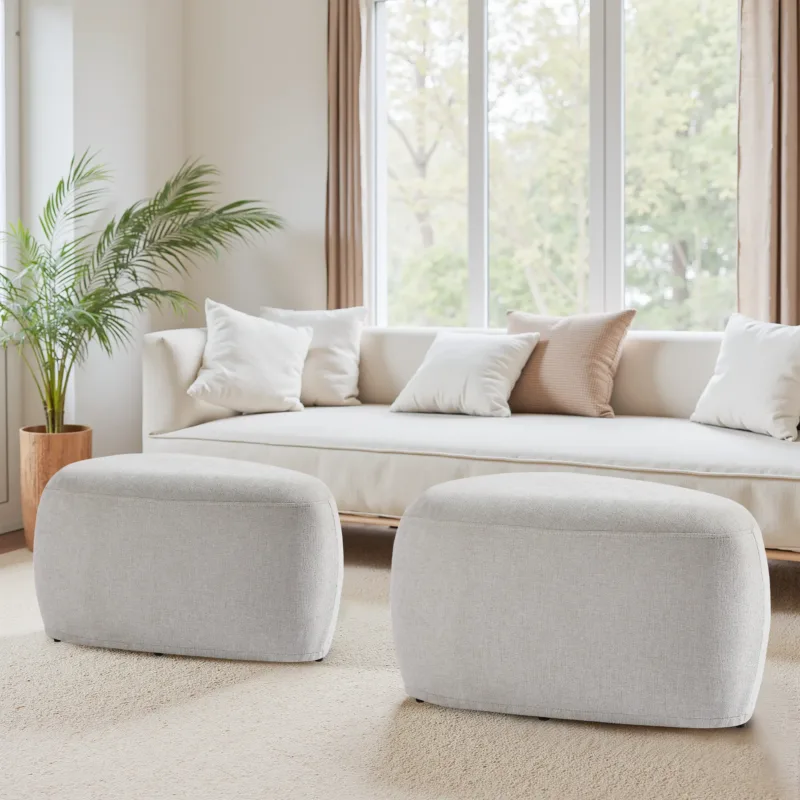 Adna Triangular Upholstered Ottoman (Set of 2) - Image 16