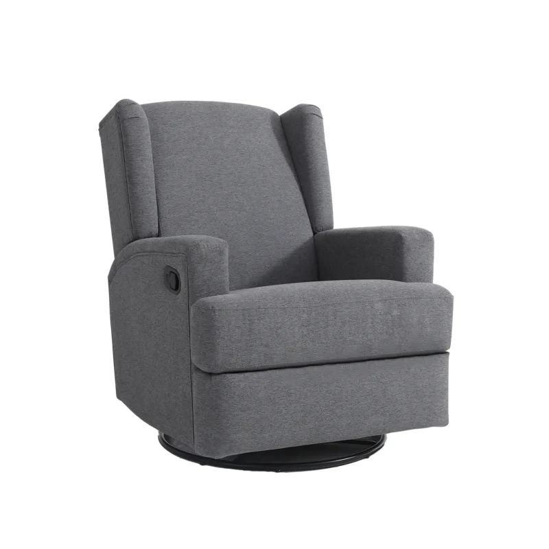 Upholstered Swivel Reclining - Image 4