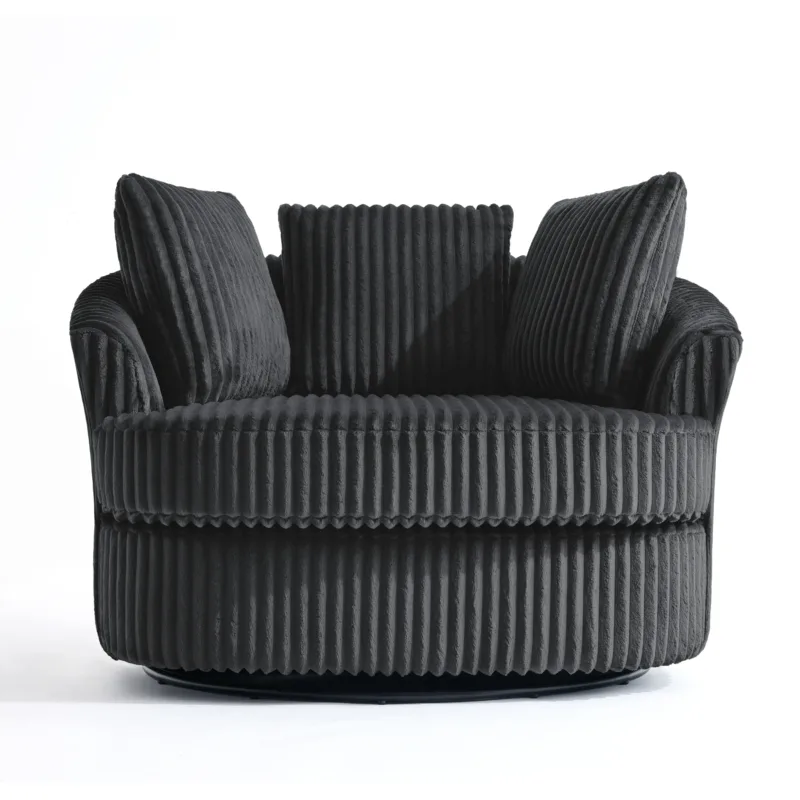 Swivel Barrel Chair - Image 4