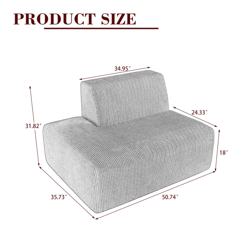 Upholstered Side Chair Right - Image 4