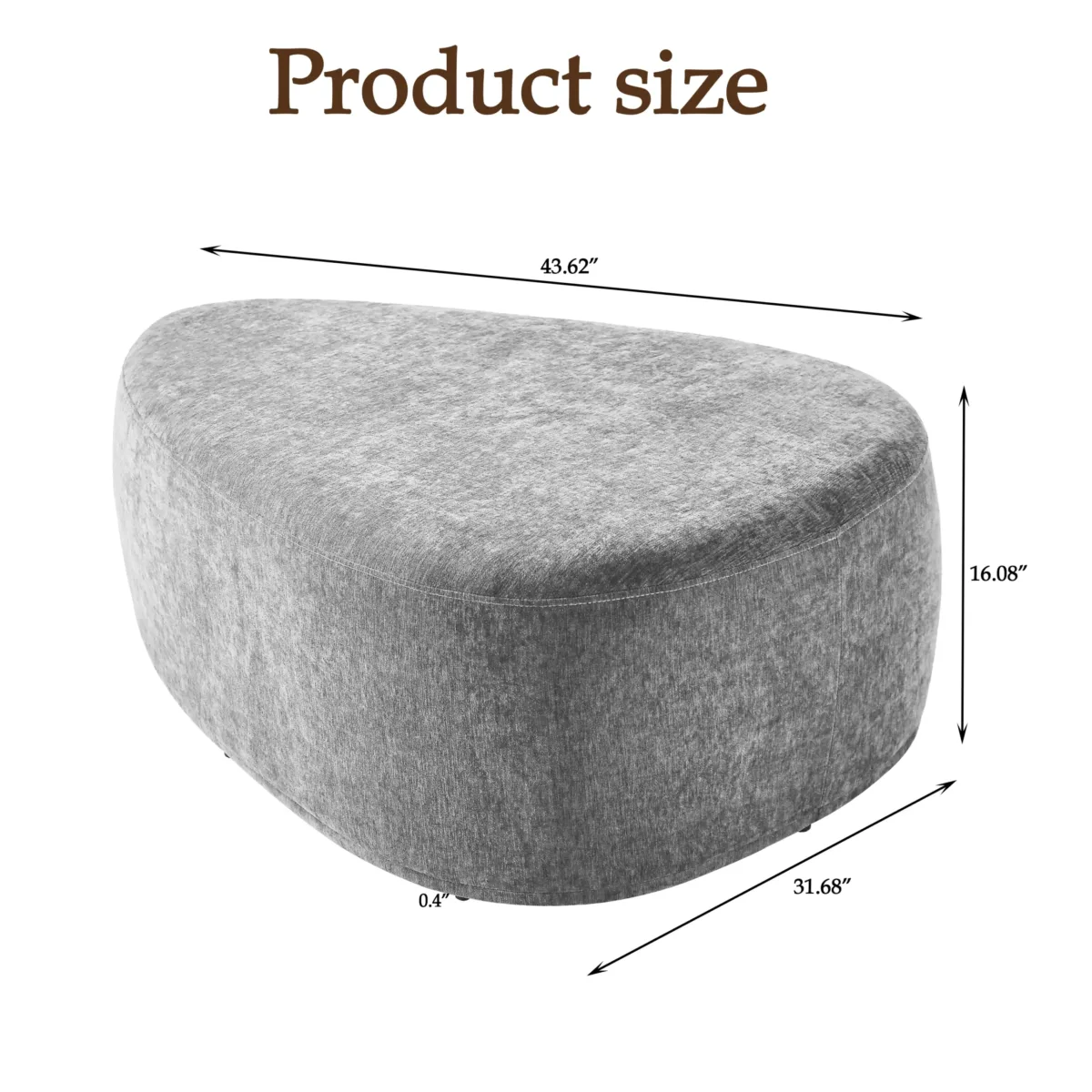 Adna Triangular Upholstered Ottoman (Set of 2) - Image 11