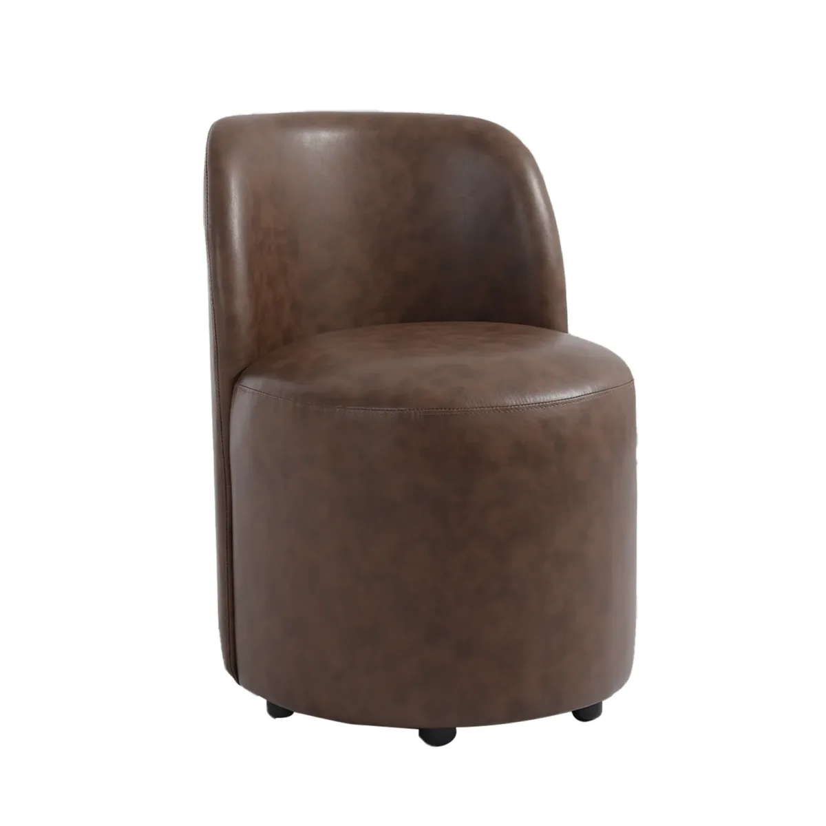 Minimalist Designed Barrel Dining Chair - Image 1