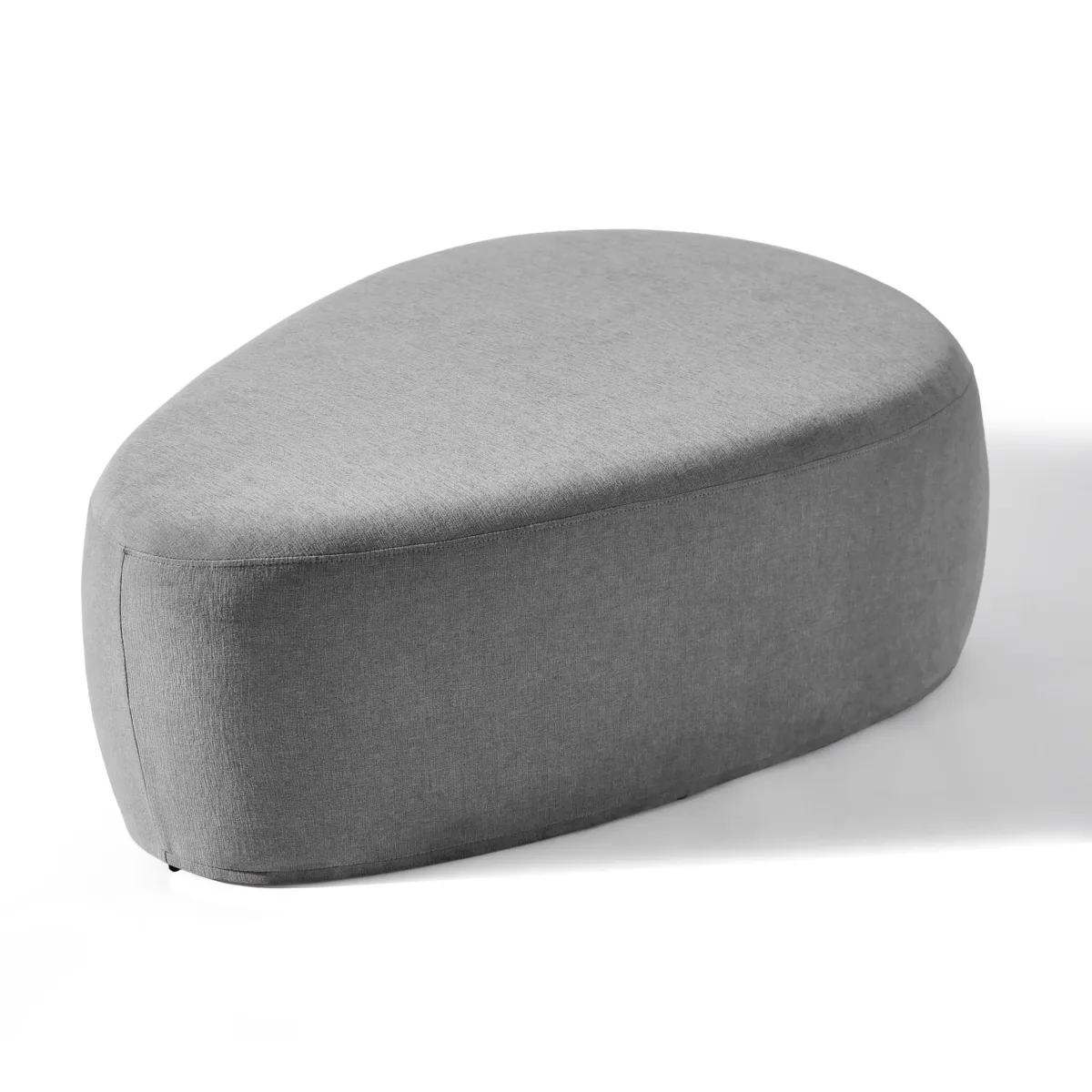 Adna Triangular Upholstered Ottoman - Image 9