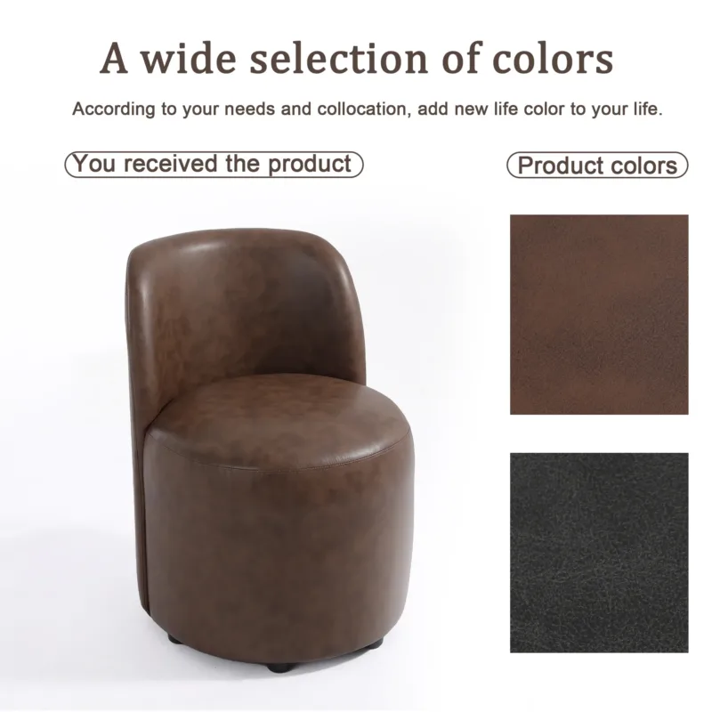 Minimalist Designed Barrel Dining Chair - Image 9