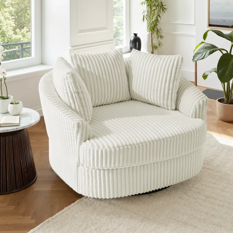 Swivel Barrel Chair - Image 9