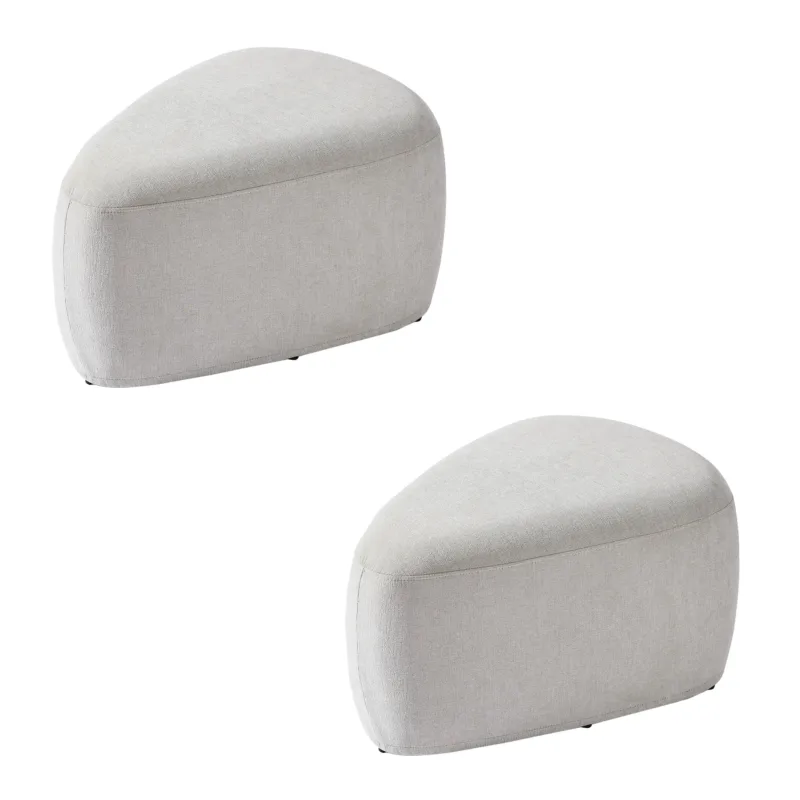Dajauna Midcentury Modern Upholstered Metal Frame Arm Accent Chair (Set of 2)