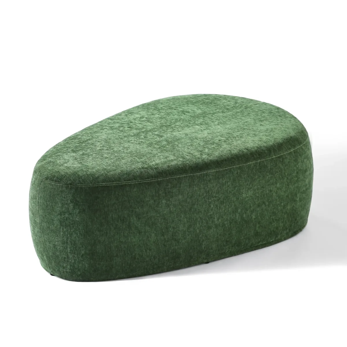 Adna Triangular Upholstered Ottoman - Image 7