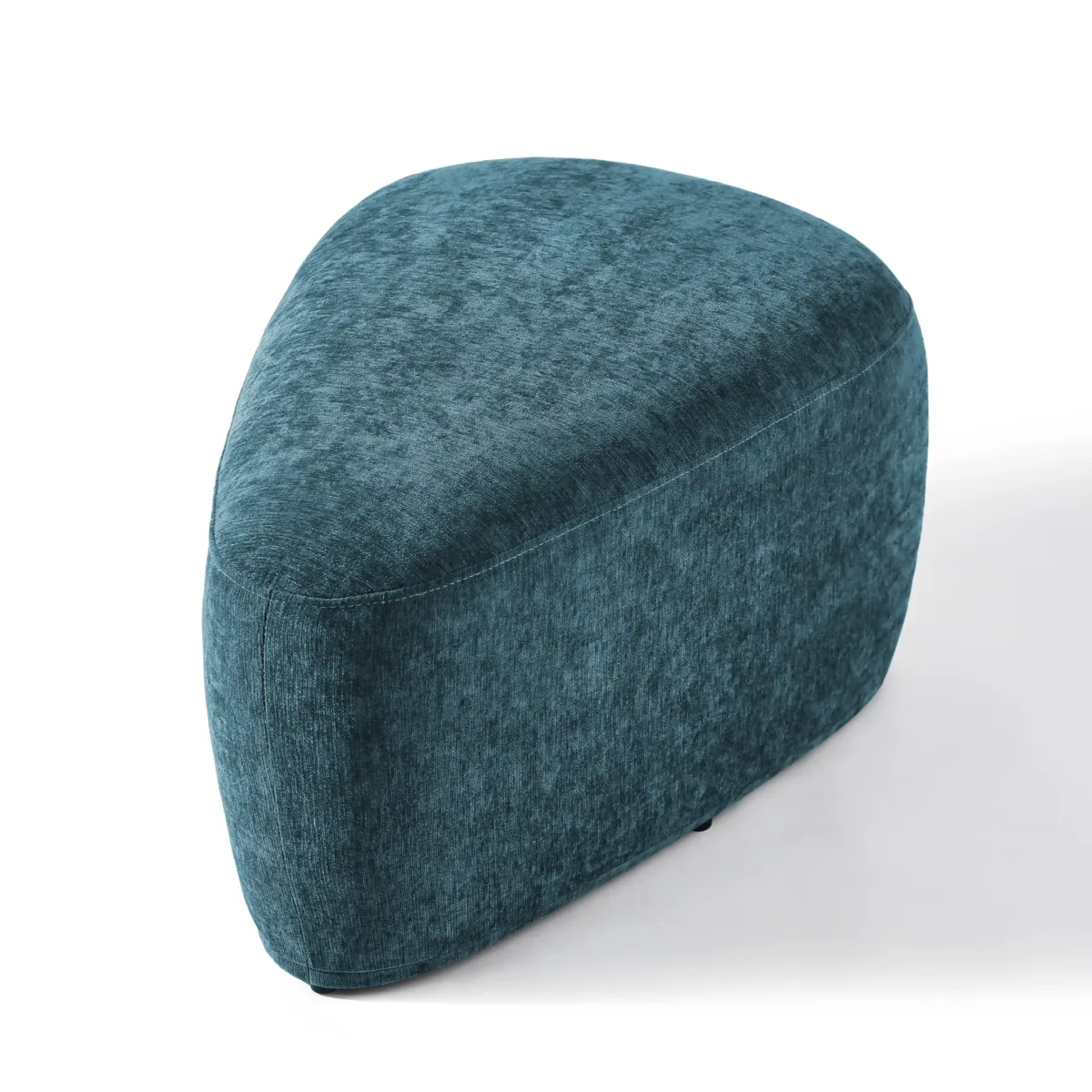 Adna Triangular Upholstered Ottoman - Image 4