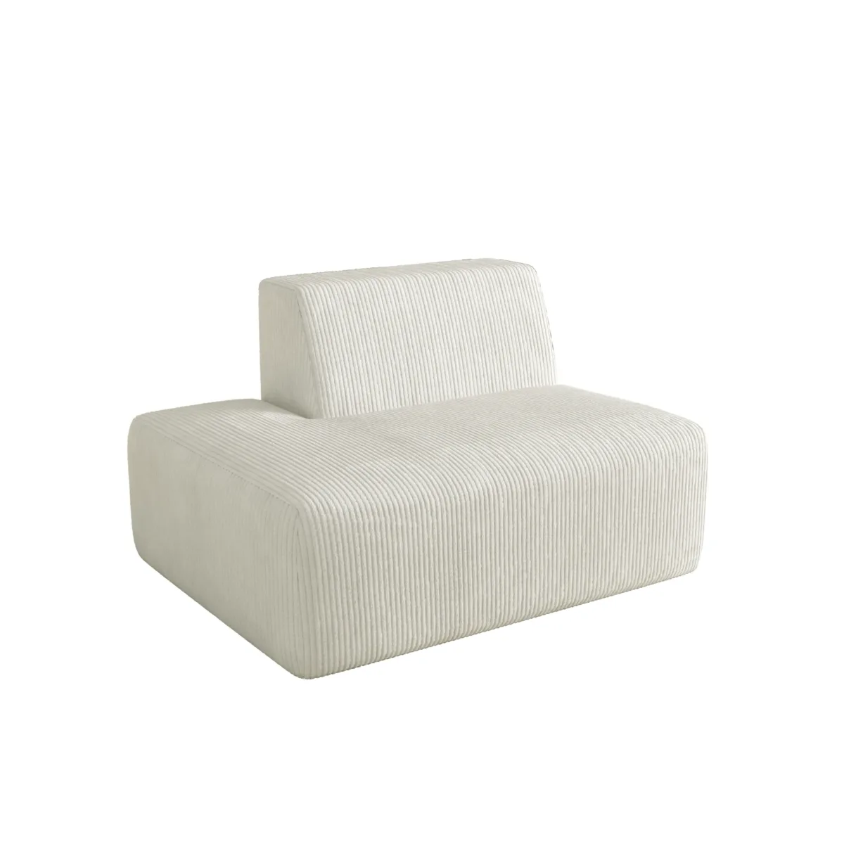 Upholstered Side Chair Right - Image 1