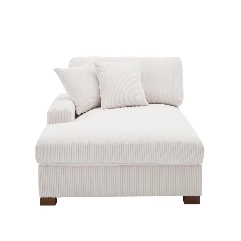 Phydra Modular Corduroy Lounge Chaise
