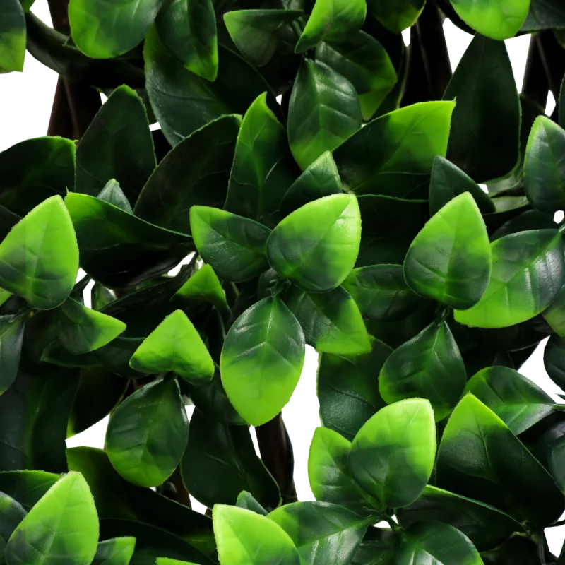 Gisera 50" H x 32" W Expandable Artificial Hedge Gardenia Fence - Image 9