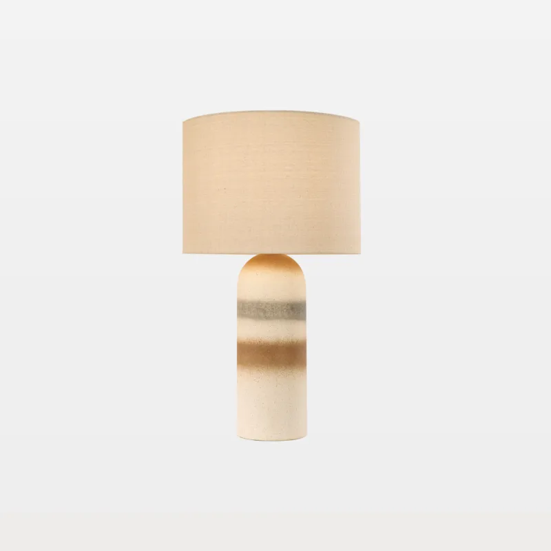 Lenroe Organic Modern Resin Vase Table Lamp