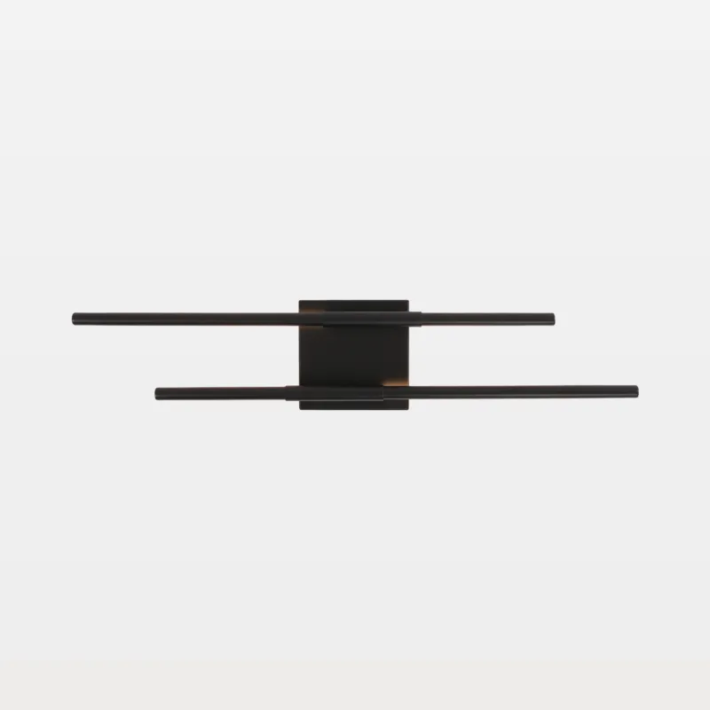 Vancey 2-Light Dimmable LED Bath Bar Vanity Light