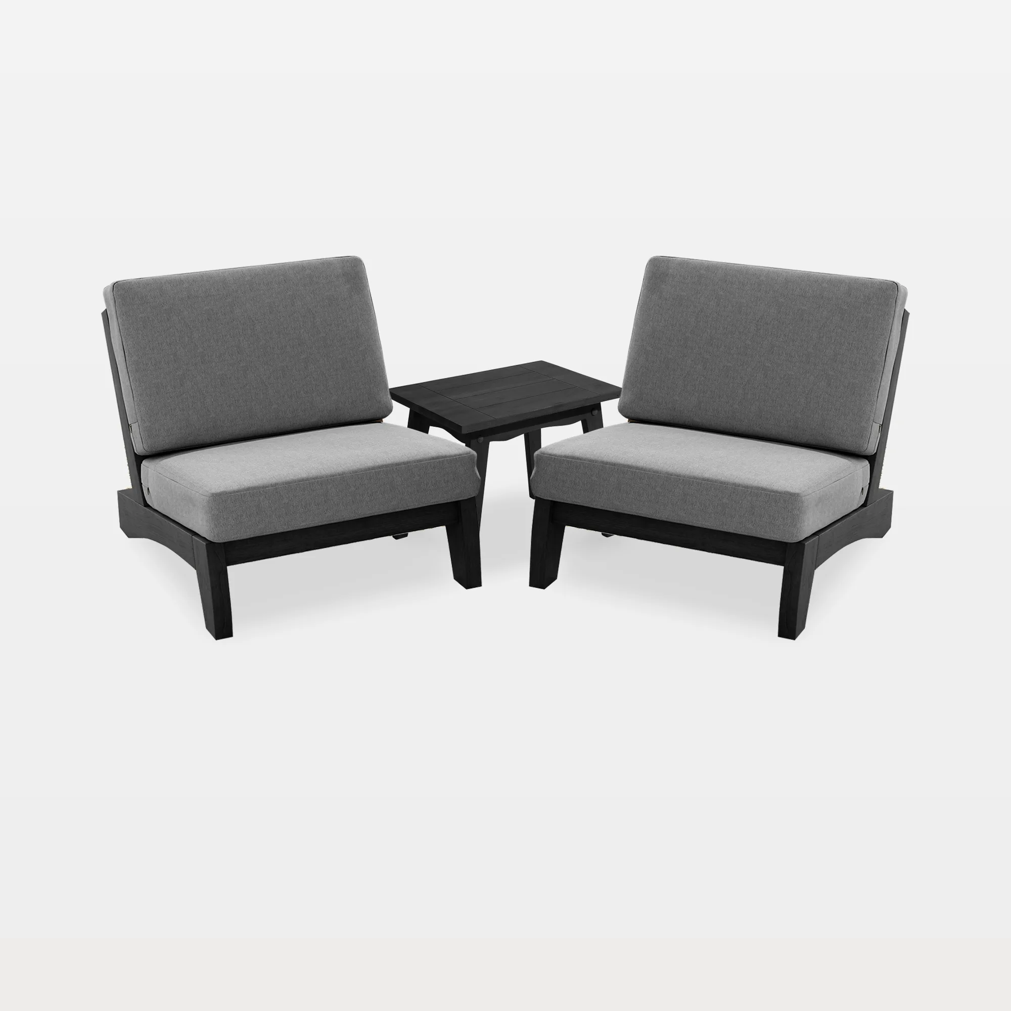 OD0001-CH2+ST-MAIN Elysian 3-Piece Lounge Chair Set with Side Table - Image 1