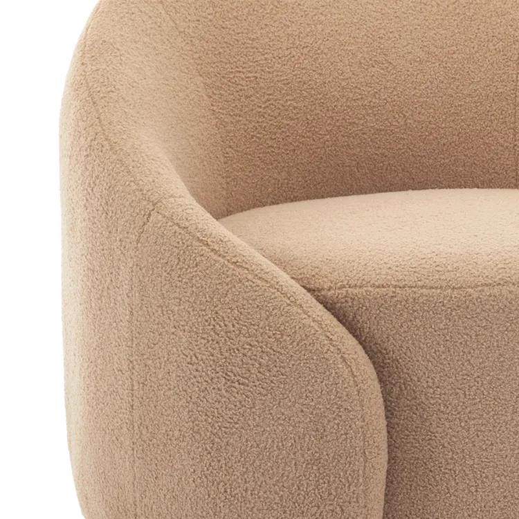 Integrated arms flow from back to seat