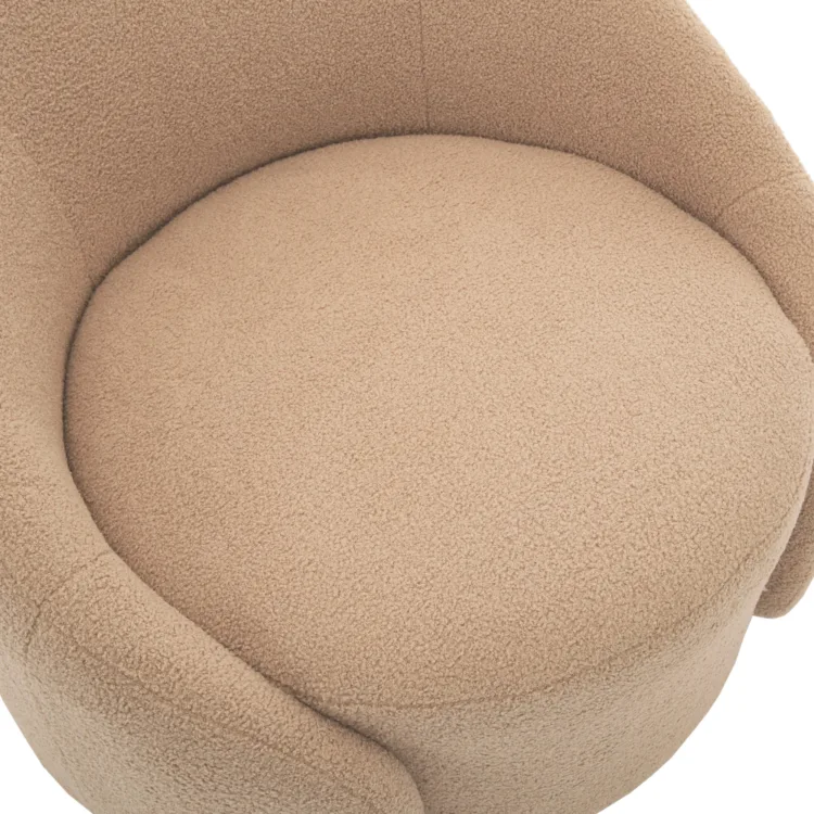 Round seat lets you settle in naturally