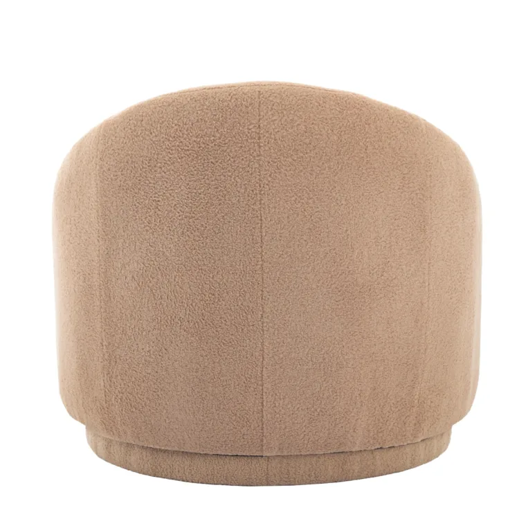 Nubby boucle adds warmth without busy patterns
