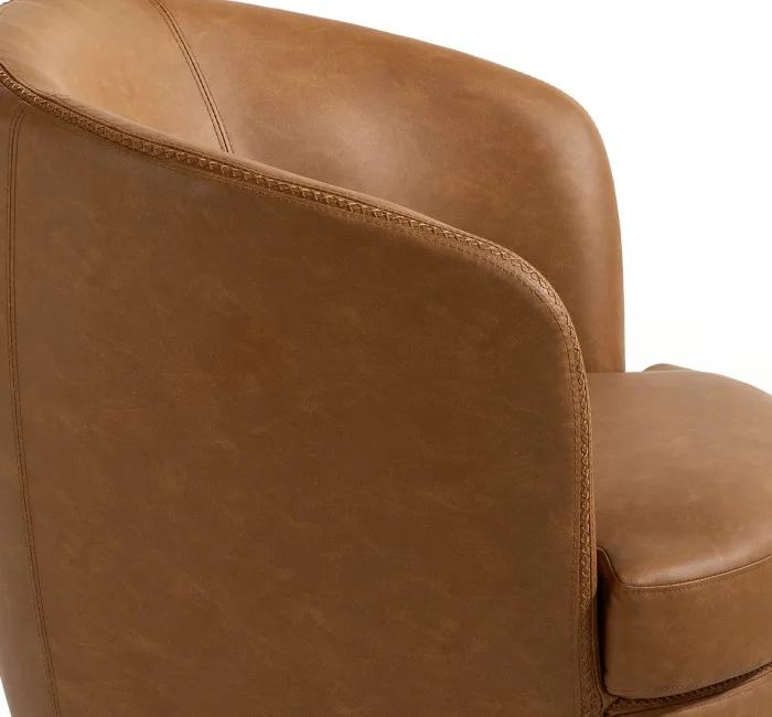 Backrest: U-shaped, enhanced wrap