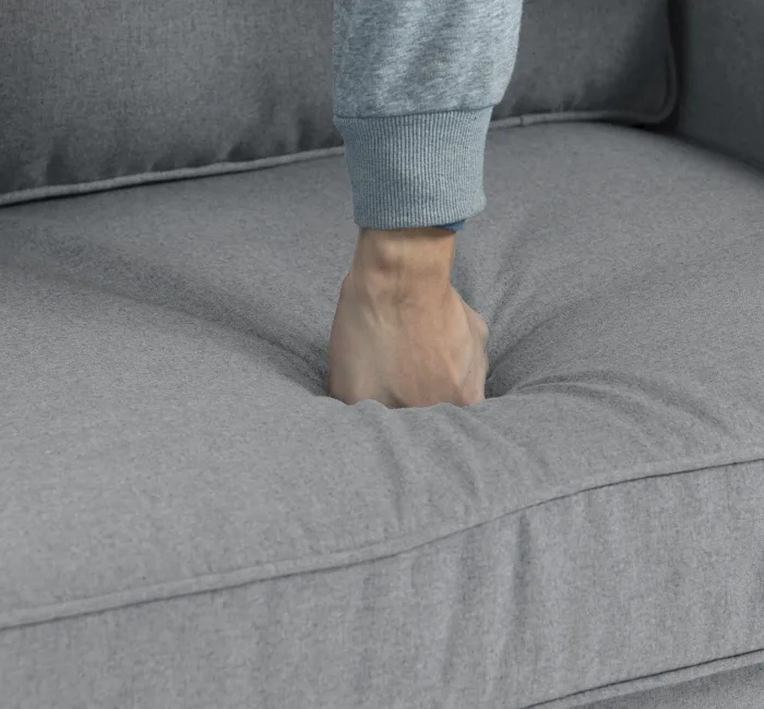 Soft Cushions: Durable, supportive foam